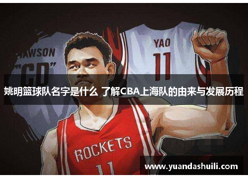 姚明篮球队名字是什么 了解CBA上海队的由来与发展历程