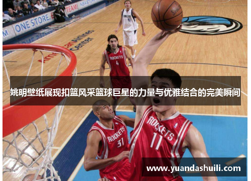 姚明壁纸展现扣篮风采篮球巨星的力量与优雅结合的完美瞬间
